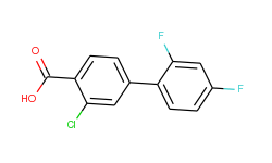 2-Chloro-4-(2,4-difluorophenyl)benzoic acid