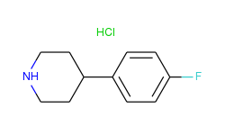 Piperidine, 4-(4-fluorophenyl)-, hydrochloride