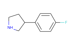Pyrrolidine, 3-(4-fluorophenyl)-
