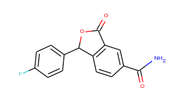 1-(4-Fluorophenyl)-1,3-dihydro-3-oxo-5-isobenzofurancarboxamide