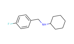 N-(4-fluorobenzyl)cyclohexanamine