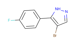 4-Bromo-5-(4-fluorophenyl)-1(2)H-pyrazole