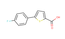 2-Thiophenecarboxylic acid, 5-(4-fluorophenyl)-