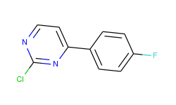 2-chloro-4-(4-fluorophenyl)pyrimidine