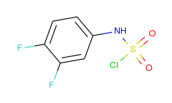 Benzenamine, N-(chlorosulfonyl)-3,4-difluoro-