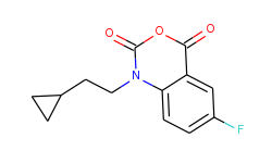 1-(2-cyclopropylethyl)-6-fluoro-1h-benzo[d][1,3]oxazine-2,4-dione