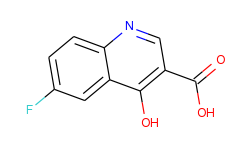 3-Quinolinecarboxylic acid, 6-fluoro-4-hydroxy-