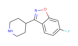 1,2-Benzisoxazole, 6-fluoro-3-(4-piperidinyl)-
