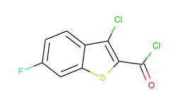 3-CHLORO-6-FLUOROBENZOTHIOPHENE-2-CARBONYL CHLORIDE