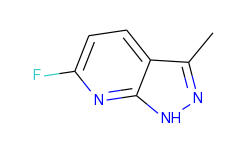 1H-Pyrazolo[3,4-b]pyridine, 6-fluoro-3-methyl-