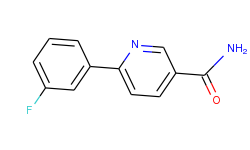6-(3-Fluorophenyl)pyridine-3-carboxamide