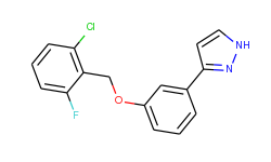 3-{3-[(2-chloro-6-fluorobenzyl)oxy]phenyl}-1h-pyrazole