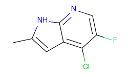 4-chloro-5-fluoro-2-methyl-1H-Pyrrolo[2,3-b]pyridine