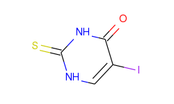4(1H)-Pyrimidinone, 2,3-dihydro-5-iodo-2-thioxo-