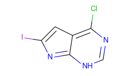 1H-Pyrrolo[2,3-d]pyrimidine, 4-chloro-6-iodo-