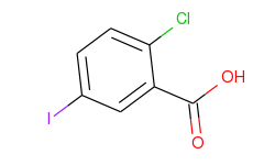 Benzoic acid, 2-chloro-5-iodo-