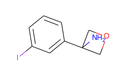 3-(3-Iodophenyl)oxetan-3-amine