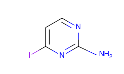 2-Pyrimidinamine, 4-iodo-