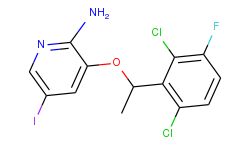 2-Pyridinamine, 3-[1-(2,6-dichloro-3-fluorophenyl)ethoxy]-5-iodo-