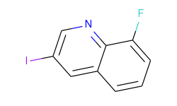 Quinoline, 8-fluoro-3-iodo-