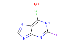 1H-Purine, 6-chloro-2-iodo-, monohydrate