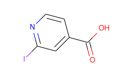 4-Pyridinecarboxylic acid, 2-iodo-