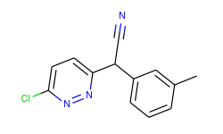 2-(6-CHLOROPYRIDAZIN-3-YL)-2-(3-METHYLPHENYL)ACETONITRILE