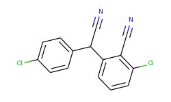 2-Chloro-6-[(4-chlorophenyl)(cyano)methyl]-benzenecarbonitrile
