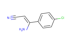 2-Propenenitrile, 3-amino-3-(4-chlorophenyl)-