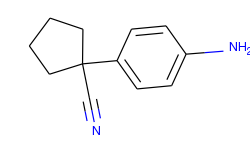 Cyclopentanecarbonitrile, 1-(4-aminophenyl)-