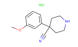 4-(3-Methoxyphenyl)-4-piperidinecarbonitrile hydrochloride