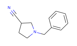 3-Pyrrolidinecarbonitrile, 1-(phenylmethyl)-