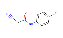Acetamide, 2-cyano-N-(4-fluorophenyl)-
