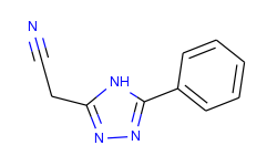 (5-phenyl-4h-1,2,4-triazol-3-yl)acetonitrile