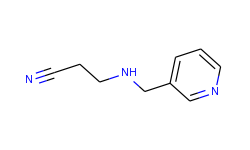 3-[(3-pyridinylmethyl)amino]propanenitrile