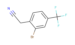 2-Bromo-4-(trifluoromethyl)phenylacetonitrile