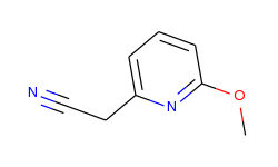 2-(6-methoxypyridin-2-yl)acetonitrile