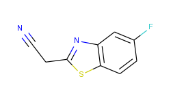 2-Benzothiazoleacetonitrile, 5-fluoro-
