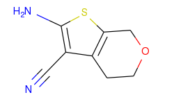 5H-Thieno[2,3-c]pyran-3-carbonitrile, 2-amino-4,7-dihydro-