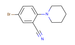 5-Bromo-2-(piperidin-1-yl)benzonitrile