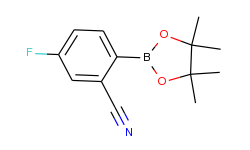 2-Cyano-4-fluorophenylboronic acid pinacol ester
