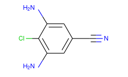 Benzonitrile, 3,5-diamino-4-chloro-