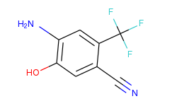 4-amino-5-hydroxy-2-(trifluoromethyl)benzonitrile
