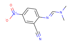 n'-(2-cyano-4-nitrophenyl)-n,n-dimethyliminoformamide