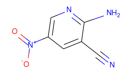 3-Pyridinecarbonitrile, 2-amino-5-nitro-
