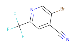 5-bromo-2-(trifluoromethyl)pyridine-4-carbonitrile