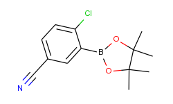 Benzonitrile, 4-chloro-3-(4,4,5,5-tetramethyl-1,3,2-dioxaborolan-2-yl)-