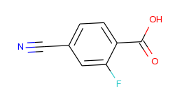 Benzoic acid, 4-cyano-2-fluoro-