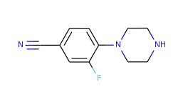 Benzonitrile, 3-fluoro-4-(1-piperazinyl)-