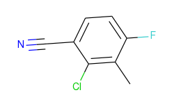 Benzonitrile, 2-chloro-4-fluoro-3-methyl-